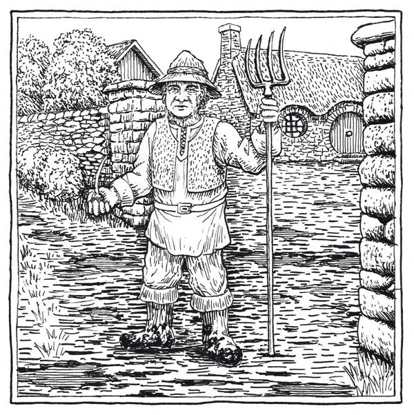 Farmer Maggot (Inktober Day 23) by MatejCadil