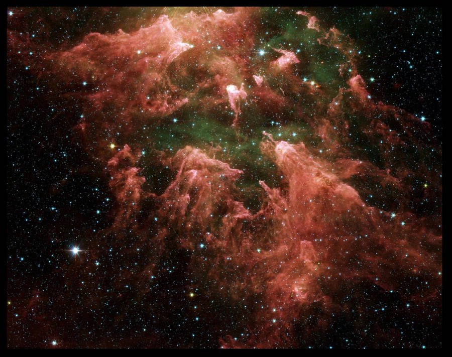 Red Space Texture Background by RavenMaddArtwork