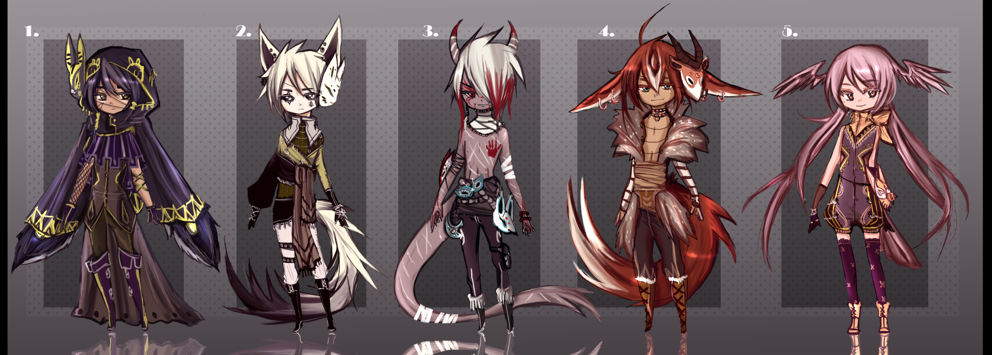 Adopt Auction CLOSED New Species- Larvemma 01 by Tiffany-Tees