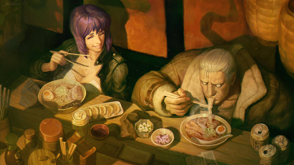 All I need. Ghost in the Shell fanart by Hellstern