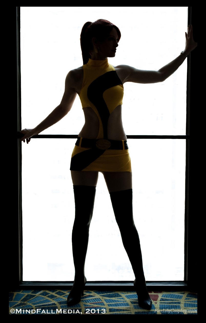 Silk Spectre Lightbox by FireLilyCosplay