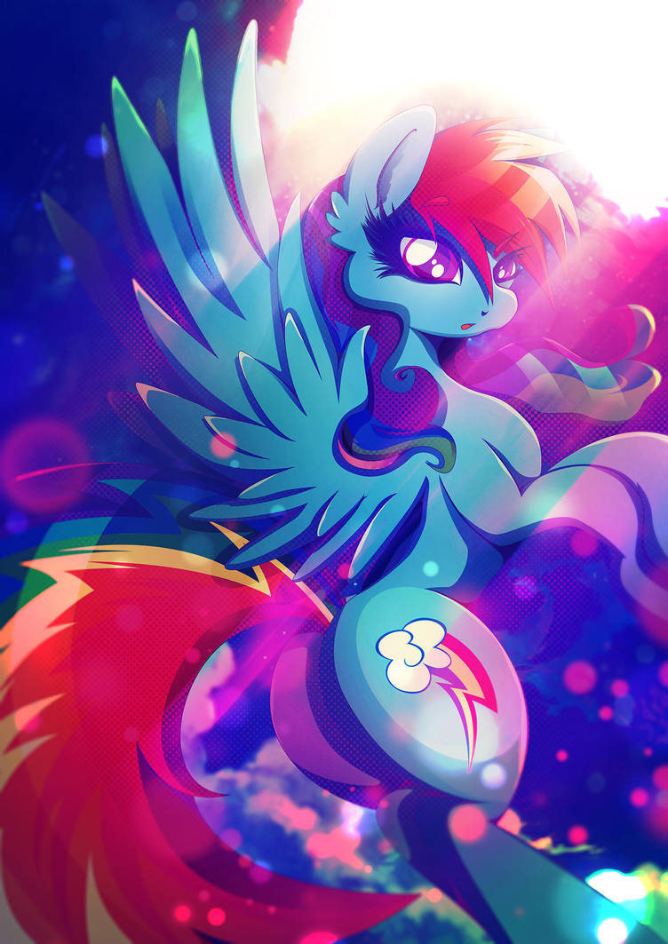 rainbow_dash___into_the_night_by_rarieda