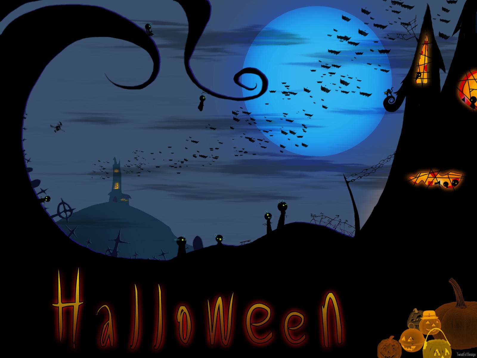 Halloween wp by TwistEd-Ky0
