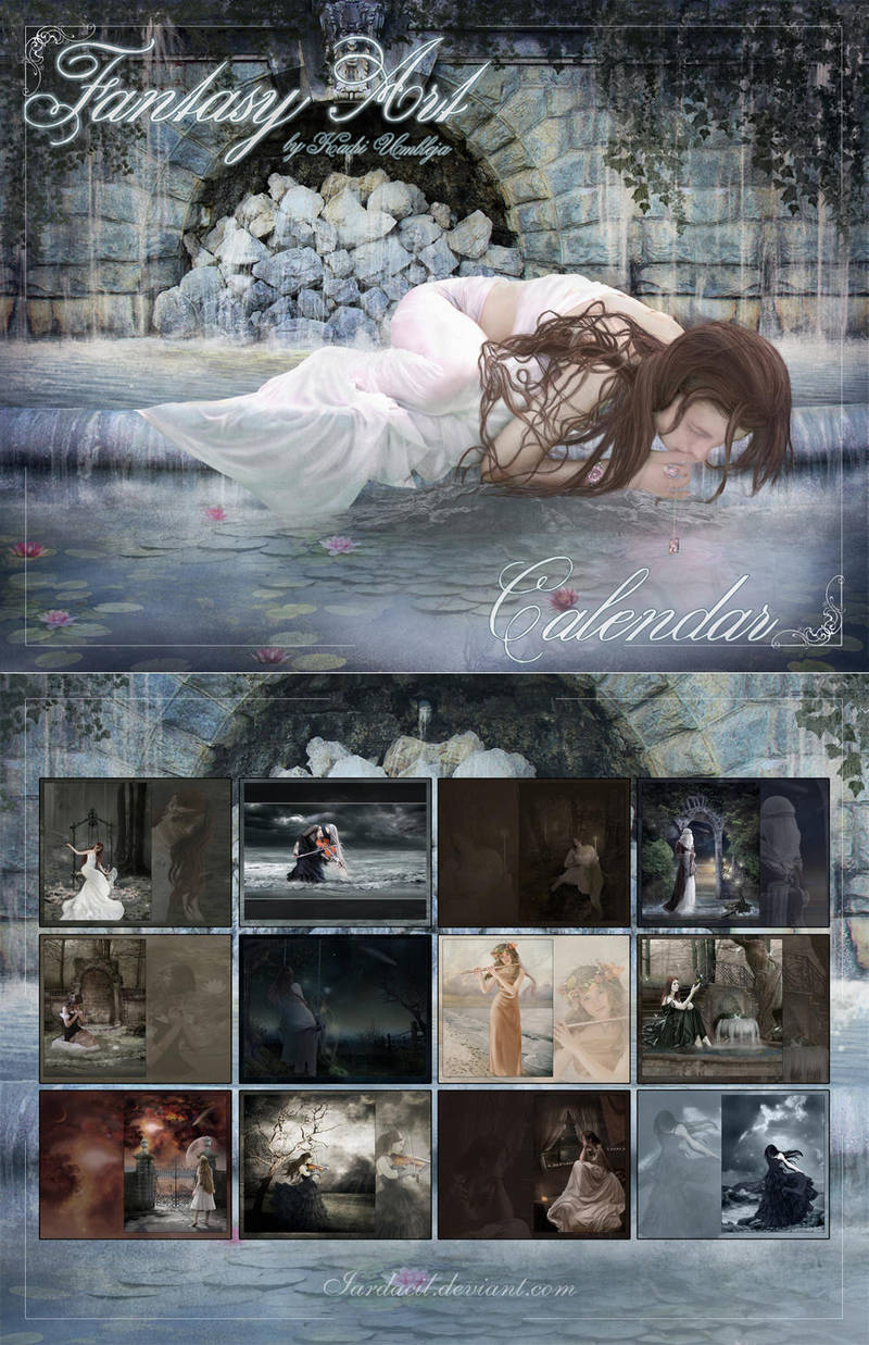 Fantasy Art - Calendar by Iardacil