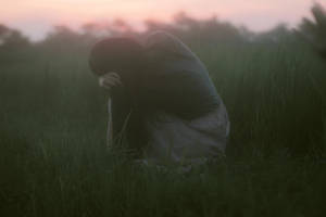 Swallowing your sadness. by januarain