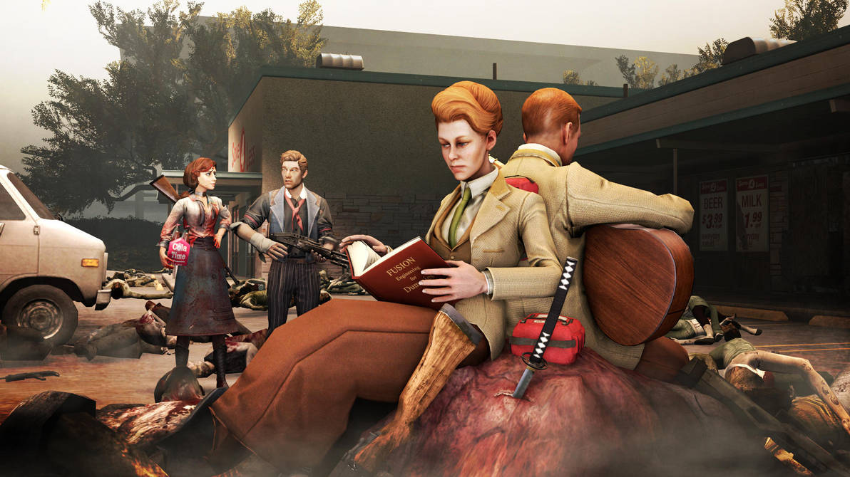 Left 4 Bioshock - Dead Centre, Streets - 9 by Yhrite Left 4 Bioshock - Dead Centre, Streets - 9 by Yhrite