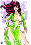 Marvel's Morgan Le Fey 11x17 color piece by SSaruman