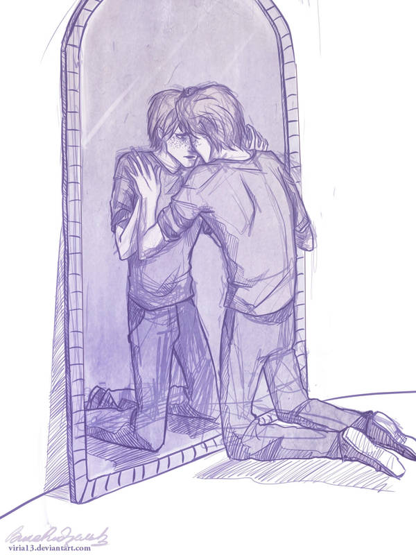 whole world in a mirror by viria13