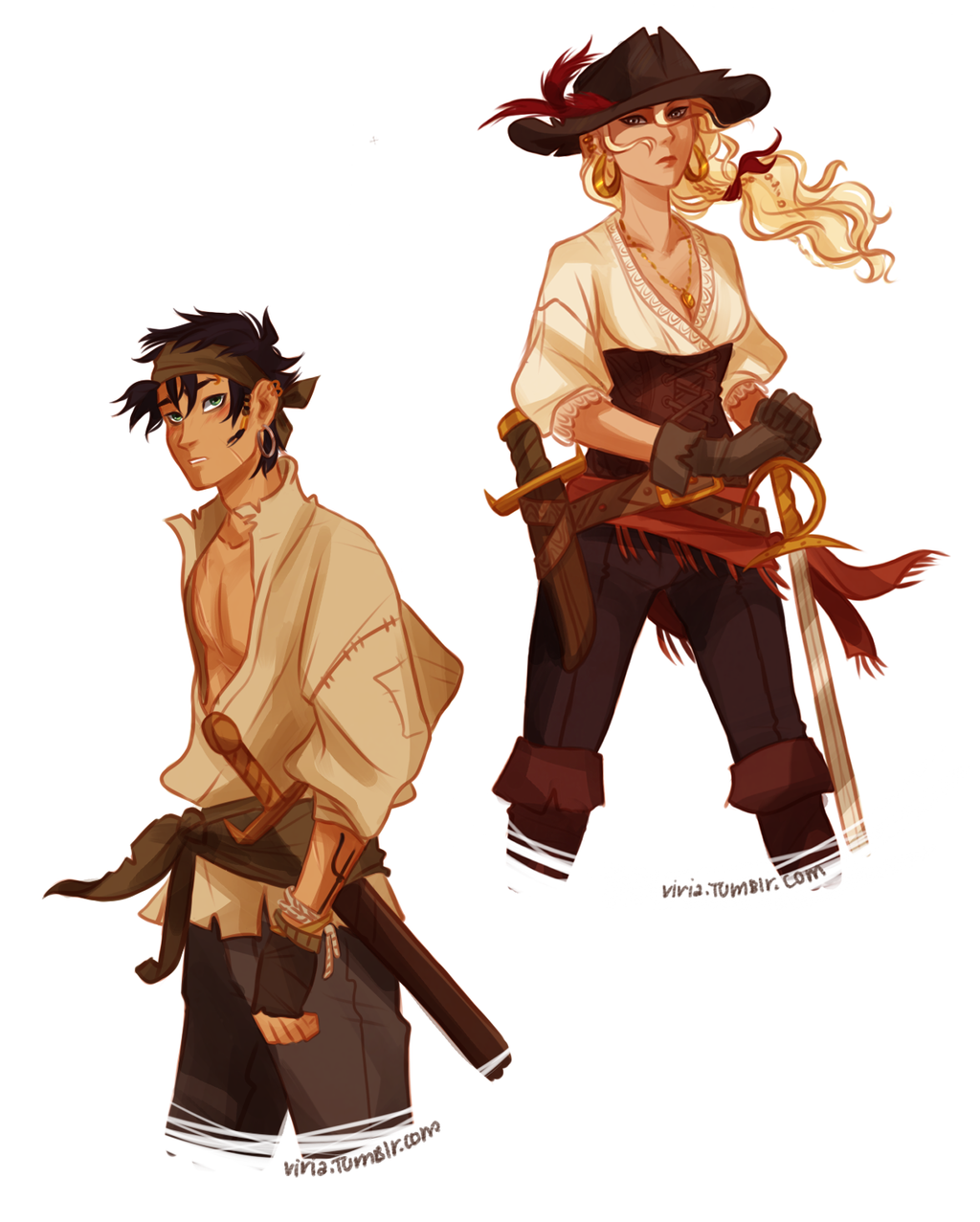 In which Percy is a pirate. by viria13