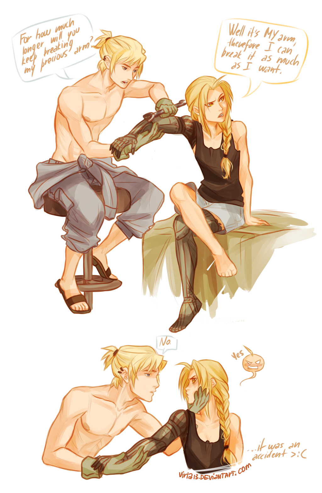 Genderbend Edwin by viria13