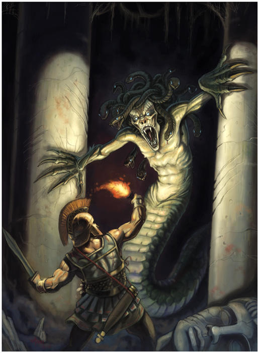Wrath of Medusa by NathanRosario