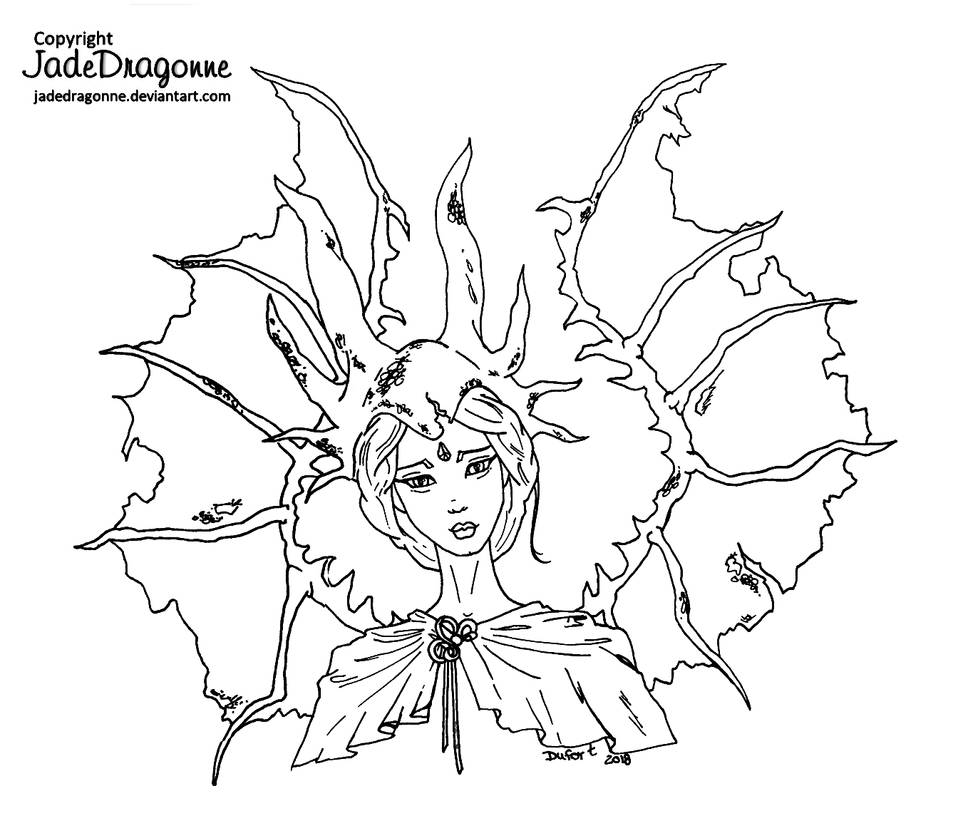 Dragon Lady by JadeDragonne
