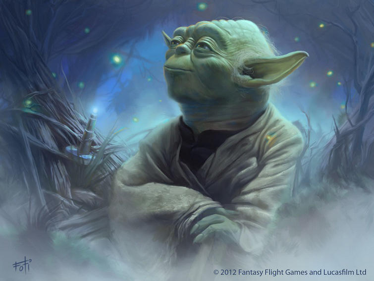 Star Wars: TCG - Yoda by AnthonyFoti
