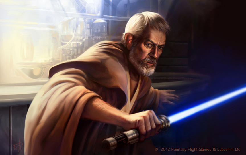 Star Wars: TCG - Obi Wan Kenobi by AnthonyFoti