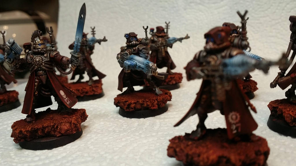 mechanicus skitarii vanguard squad