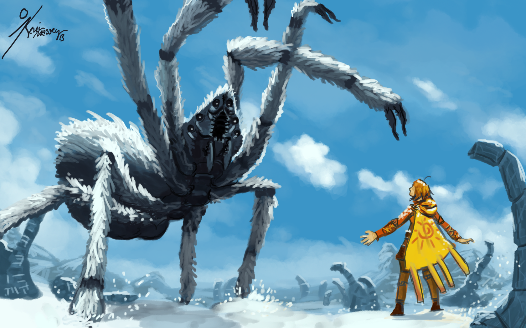 Warren and the Yeti by KevinMassey