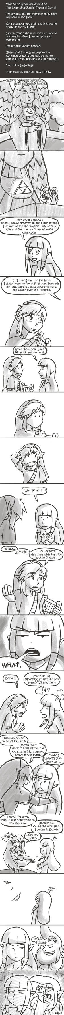 How Skyward Sword Should Have Ended - SPOILERS by MetaKnuckles