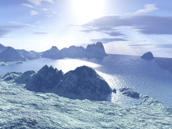 Terragen background stock 3 by AlzirrSwanheartStock