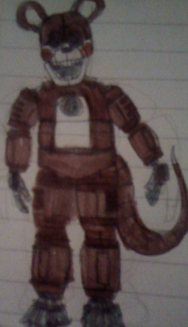 Funtime Rat (FNaC Funtime version) by FreddleFrooby on DeviantArt