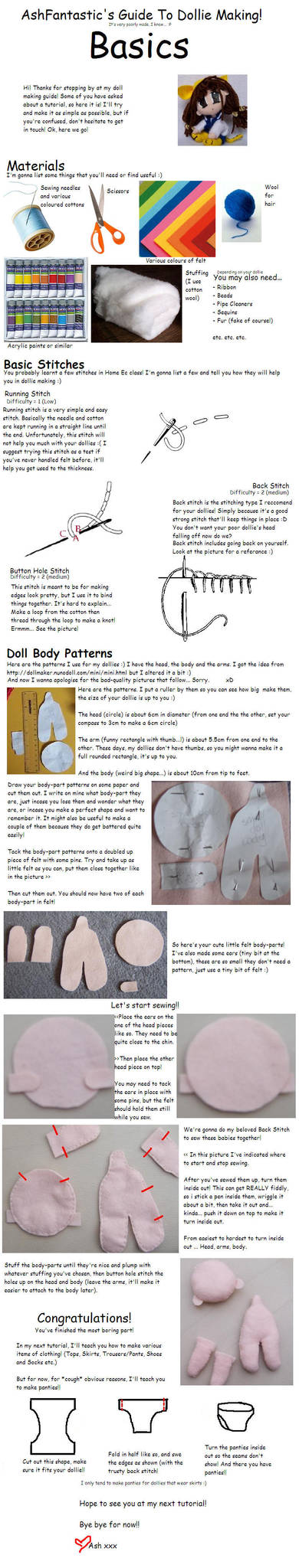 AshFantastic's Doll Tutorial by AshFantastic