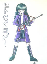 Ayano'Hitotsume-Kozo'Hazuki by AshFantastic