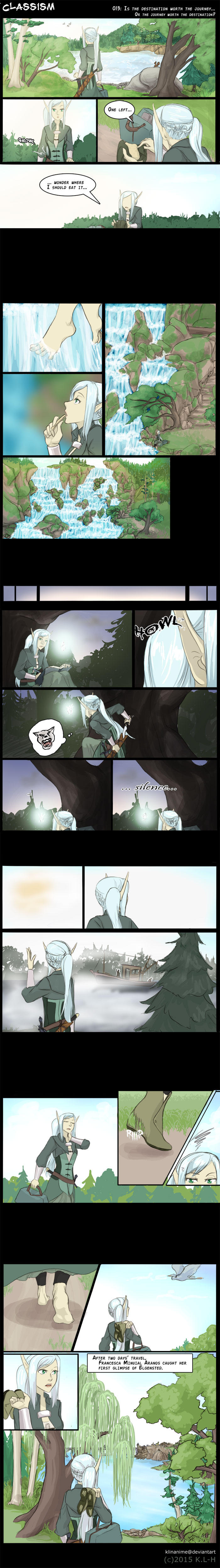 Classism013: Is the destination worth the journey by klinanime
