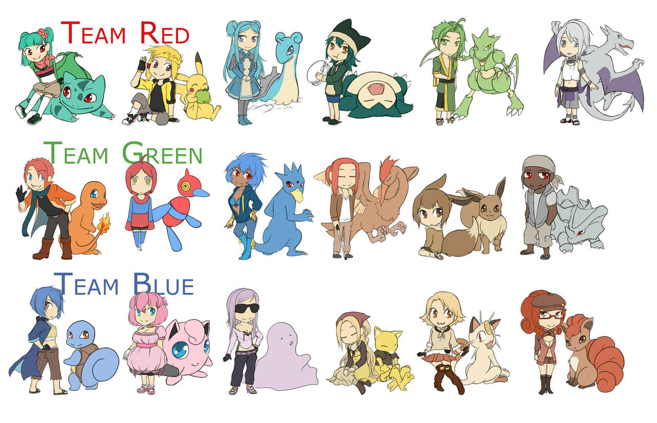 Gijinka: Charactersheet by klinanime