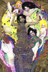 Aya Gospodin and His Women by tim12s