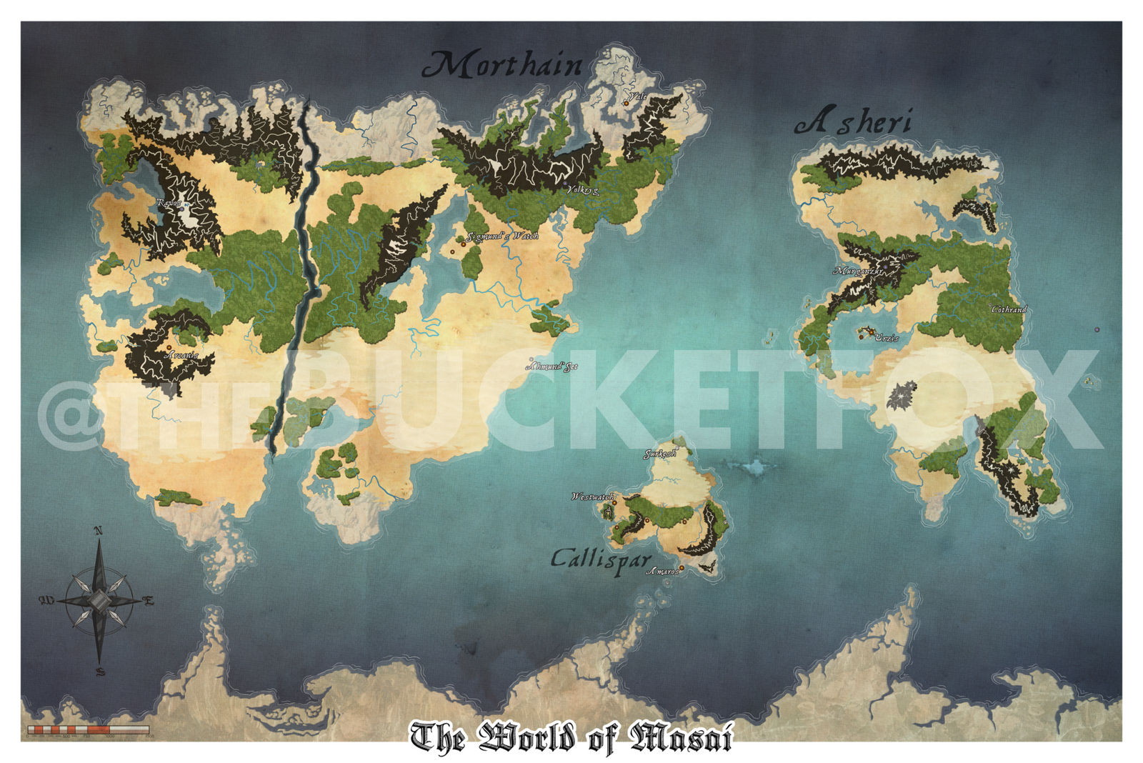 The World of Masai by Bucketfox