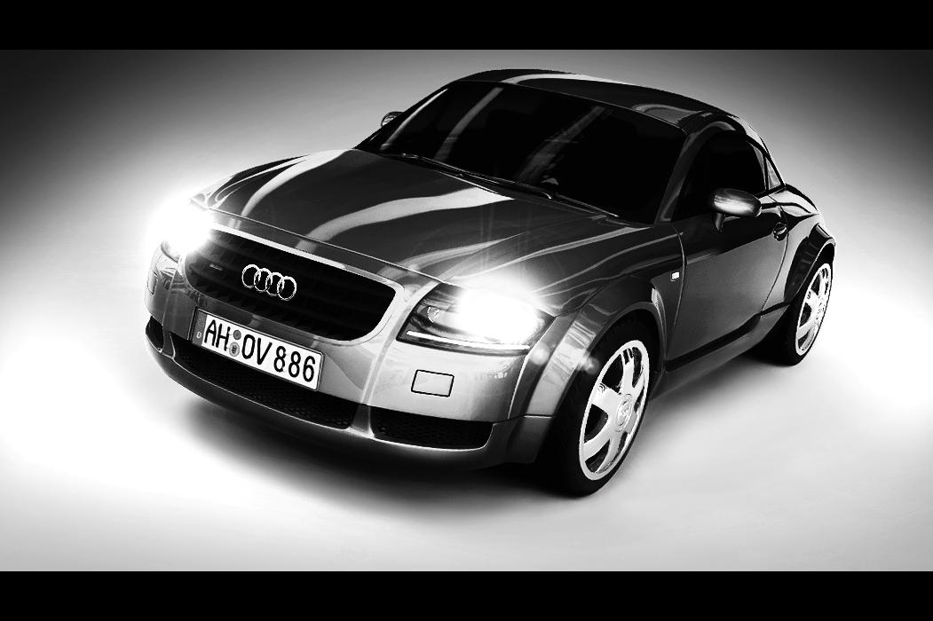 Audi TT - Black n White by drewbrand