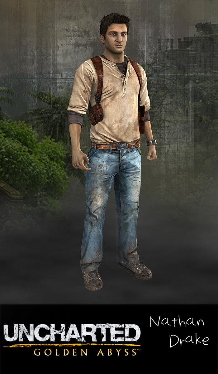 Uncharted Golden Abyss Nathan Drake by xCrofty on DeviantArt
