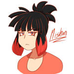 Mishon (AKA: Mean-chan from BRN) by Help3r