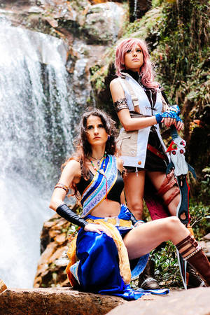 Lightning and Fang at Gran Pulse by RachAsakawa Lightning and Fang at Gran Pulse by RachAsakawa