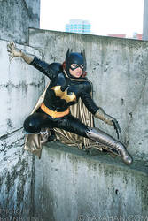 Stake out - DC New 52 Batgirl by yayacosplay