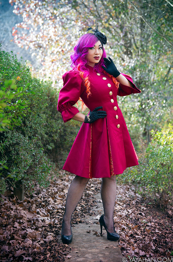 New Pattern - Yaya Han's Fit and Flare Coat by yayacosplay