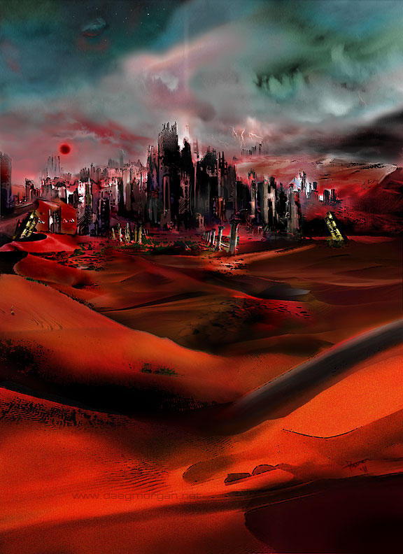 Fallen Mars by greyorm