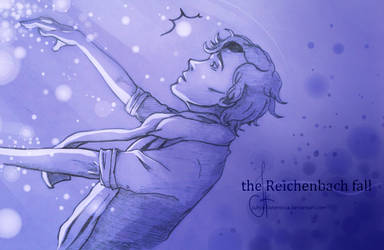 Sherlock : the Reichenbach fall by Julia-Kisteneva