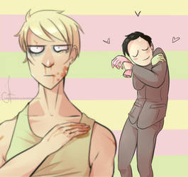 MorMor: Holding hands by Julia-Kisteneva