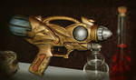 Steampunk Gun by Oriana132
