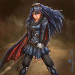 Lucina - Fire Emblem Awakening by Adam-Gilbert