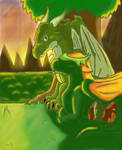 DragonCave-Tarkie and Melonis- by RedtheGamr