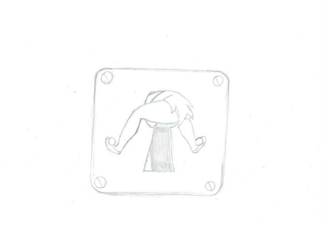 Tinkerbell in a keyhole (back) by Rumpelstiltskin0902 on DeviantArt