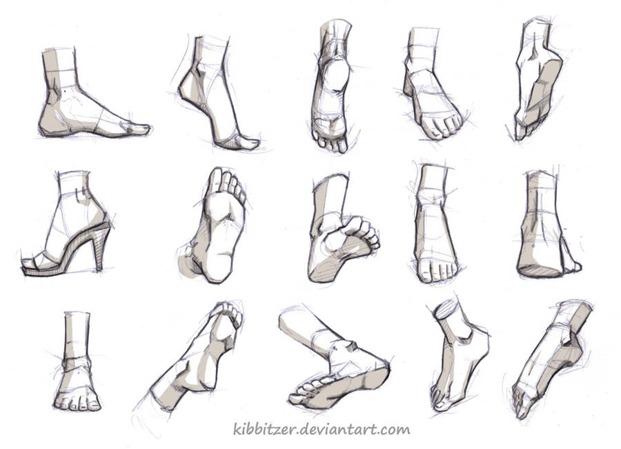 Feet Reference by Kibbitzer