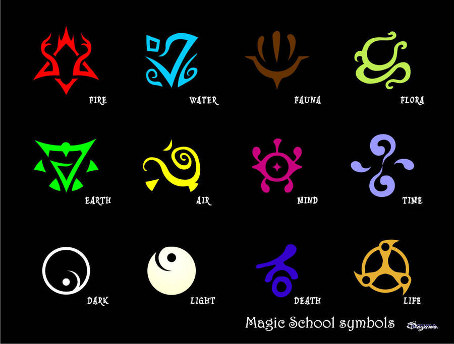 Magic Symbols. by DAZUMA on DeviantArt