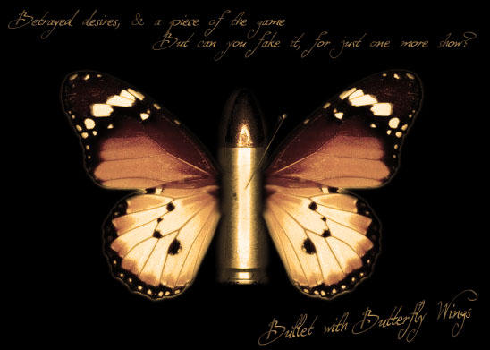 Bullet with Butterfly Wings by hybridia
