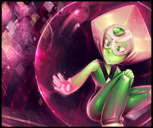Bubbled - Peridot Steven Universe by WalkingMelonsAAA
