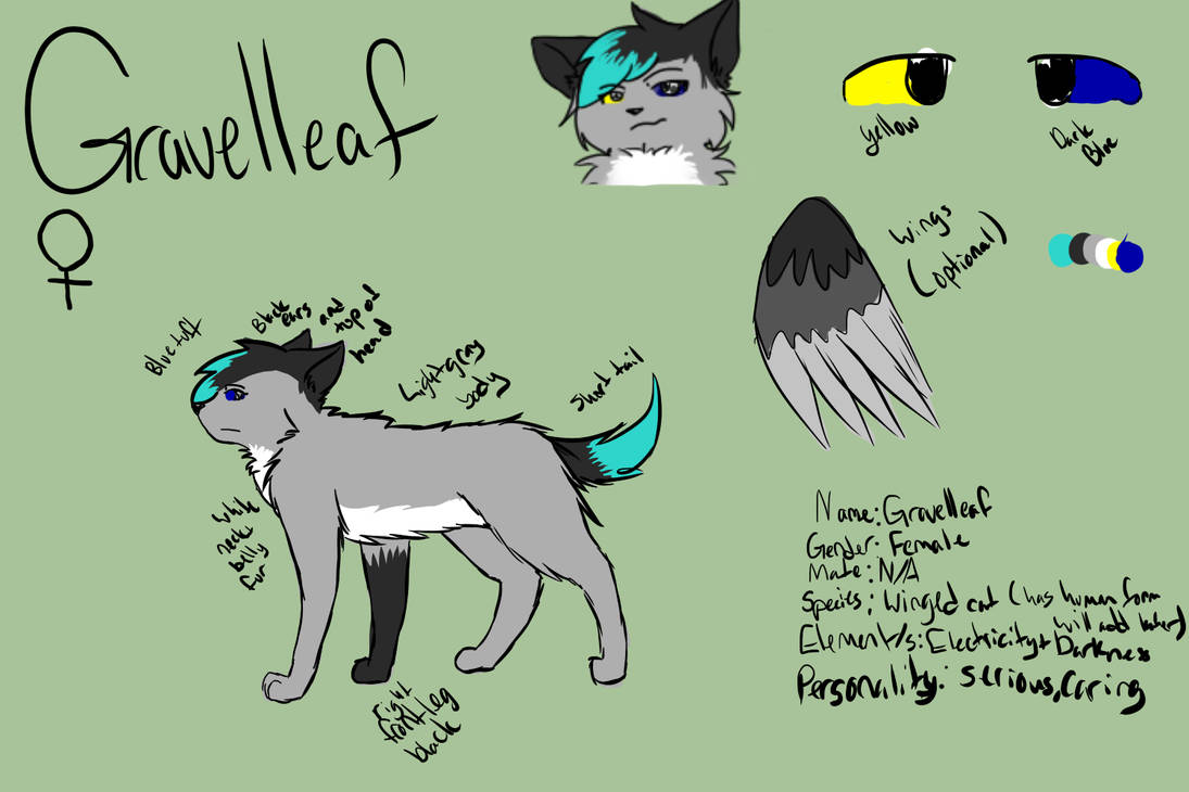 Gravelleaf Reference (lazily done) by Gravelleaf Gravelleaf Reference (lazily done) by Gravelleaf