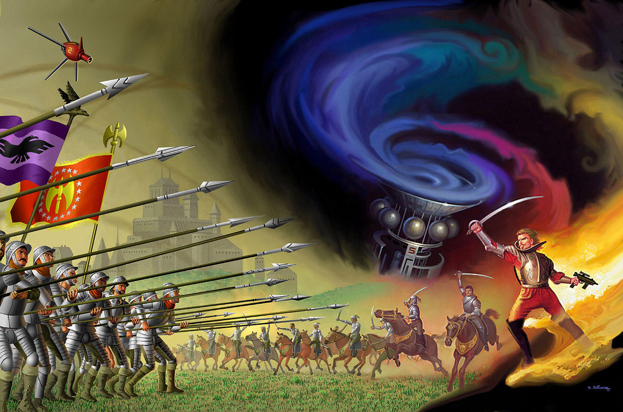 Great Kings War by AlanGutierrezArt