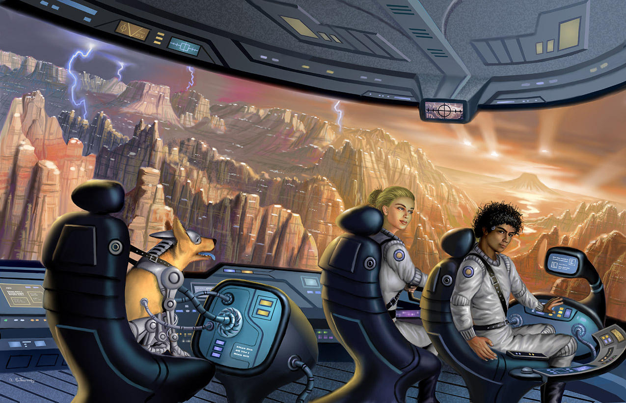 Planar's Gift by AlanGutierrezArt