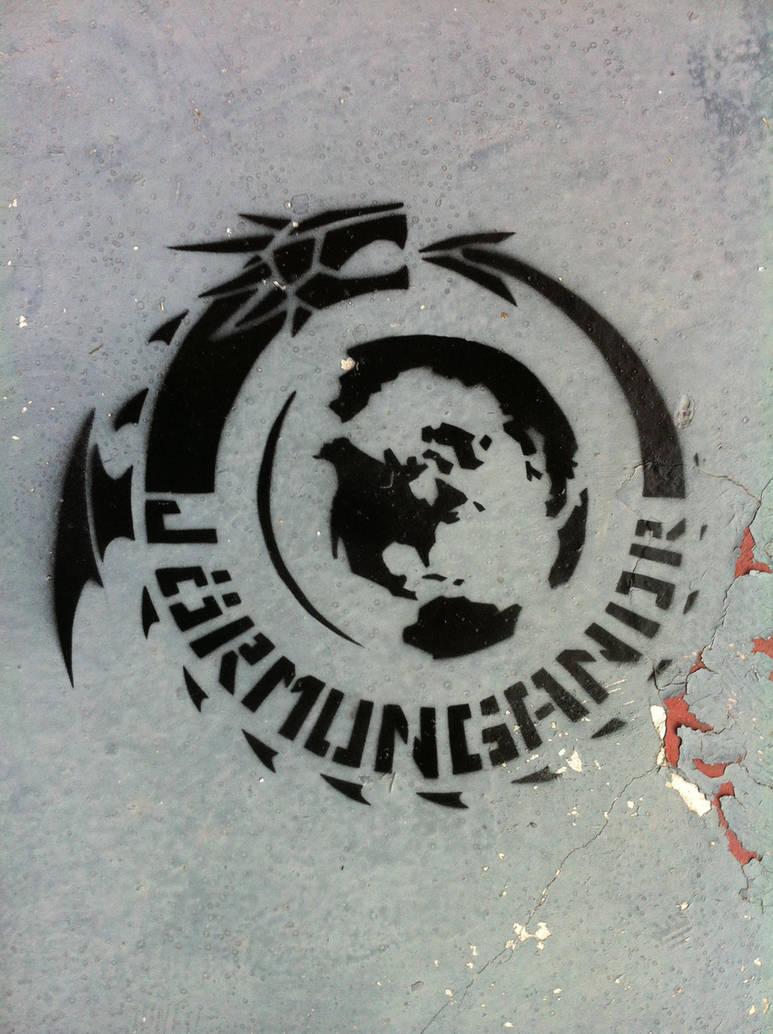 Jormungandr Stencil by daidaishar